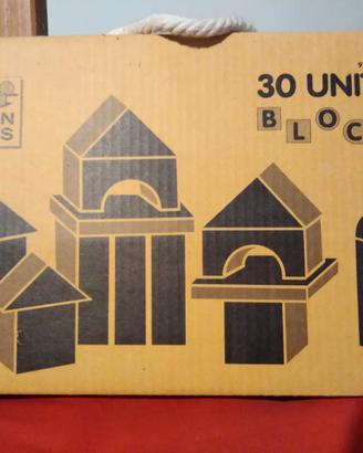 Valigetta costruzioni in legno Plan Toys