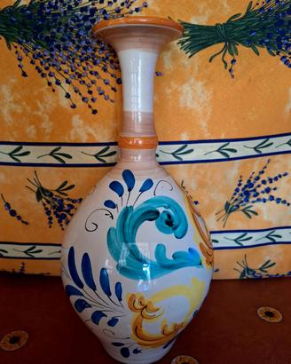 Vaso/Anfora ceramiche Caltagirone Sicilia H. 42cm
