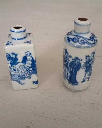 Snuff Bottle in ceramica