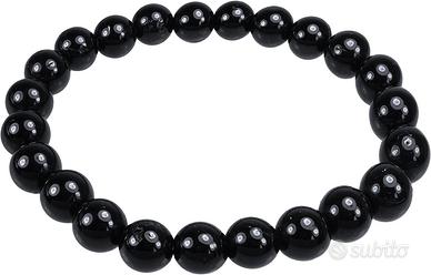 Bracciale di tormalina nera