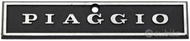 Targhetta per calandra RMS Classic PIAGGIO Vespa P