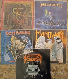 Piccolo lotto vinili metal