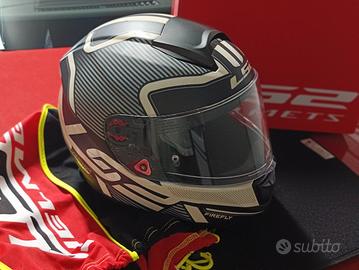 casco integrale fibra 