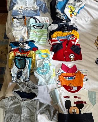 Abbigliamento bimbo 0/3 mesi
