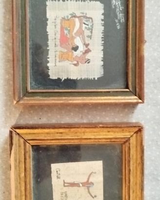 quadretti artigianali papiro