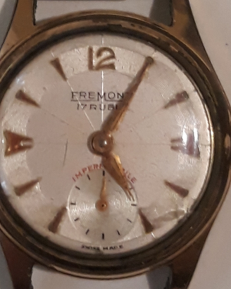 FREMONT 17 Rubis orologio vintage