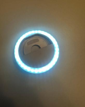 Luce led per telefono per reel e registrazione