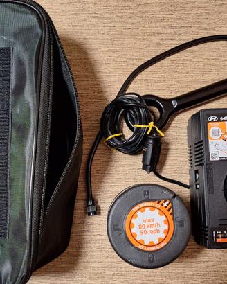 Kit mobilità per pneumatici Aircom + gancio traino