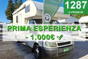 CAMPER RIMOR FORD MANSARDATO 6 POSTI DINETTE CENTR