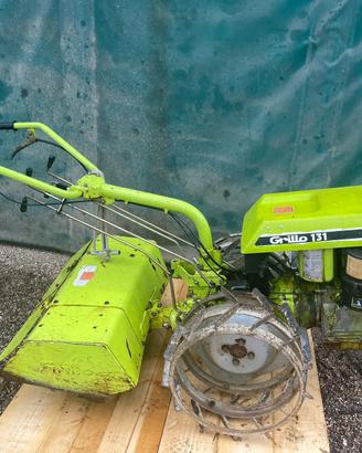 Motocoltivatore grillo diesel avviamento elettrico