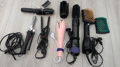 set asciugacapelli e piastre