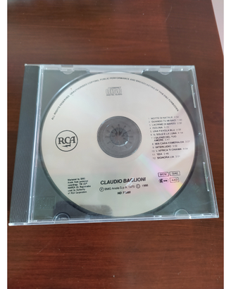 CD Claudio Baglioni