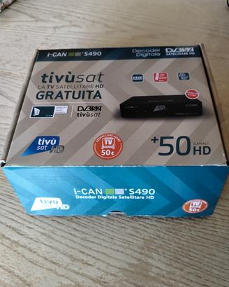 Decoder TV sat I-Can S490