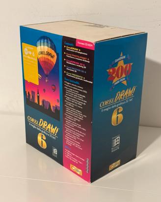 CorelDRAW! 6 (aggiornamento) + box + CD + manuali