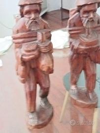 statue legno