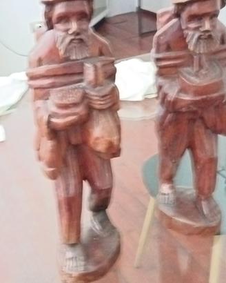 statue legno