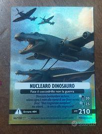Card Italian Brainrot "Nuclearo Dinosauro"