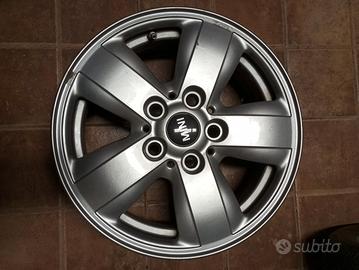 cerchi in lega da 15 per mini