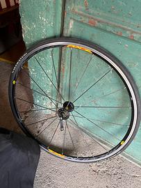 Ruota bici da corsa Mavic