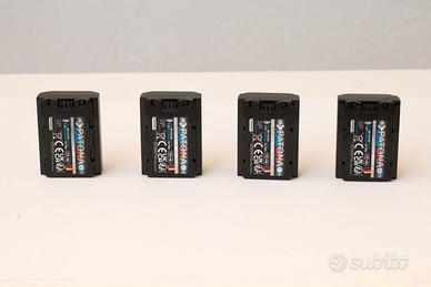 4 Batterie per Sony NP-FZ100 Patona