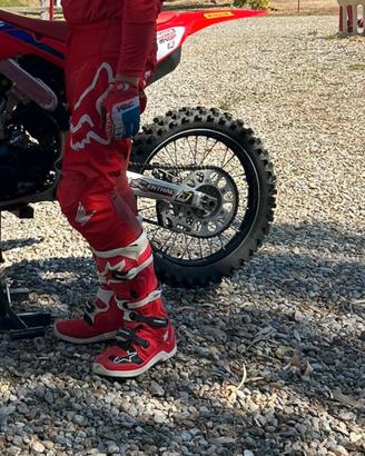 stivali motocross Alpinestars tech 5 usati 3 volte