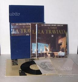La Traviata Giuseppe Verdi cofanetto 4 Vinili/Lp