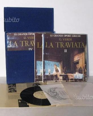 La Traviata Giuseppe Verdi cofanetto 4 Vinili/Lp