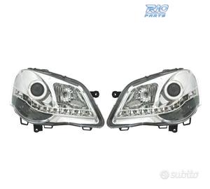 FARI VOLKSWAGEN VW POLO 9N3 05-09 LUCE DIURNA FOND