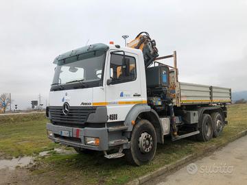 MERCEDES ATEGO 1828 RIBALTABILE CON GRU