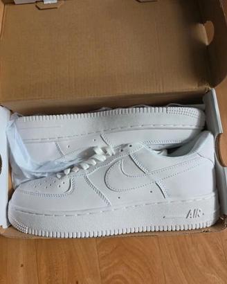 Nike Air Force 1 Uomo 43 Bianche Nuove