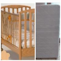 Lettino Pali con materasso 