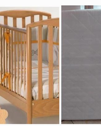 Lettino Pali con materasso 