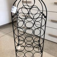 Portabottiglie in metallo