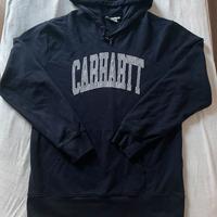 CARHARTT felpa hoodie con cappuccio BLU BLUE NAVY