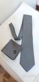 Set Cravatta e fazzoletto da taschino by Valentino