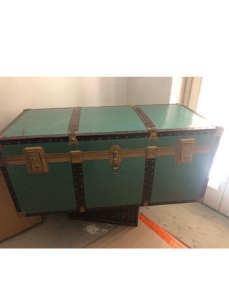 Baule metallo vintage