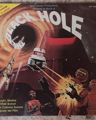LP film THE BLACK HOLE colonna sonora Walt Disney