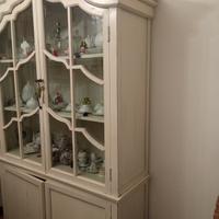 credenza vetrina shabby 