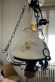 Lampadario stile rustico