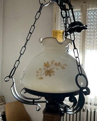 Lampadario stile rustico
