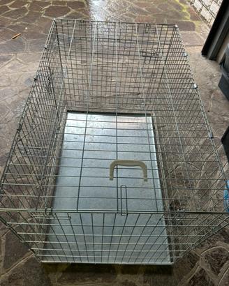 Gabbia in acciaio cane