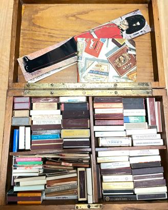 Collezione fiammiferi vintage