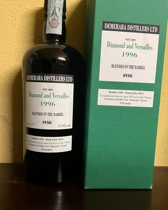 Rum Demerara Diamond and Versailles 1996