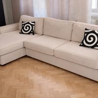 Divano 4 Posti + Penisola Dx/Sx KIVIK (IKEA) Beige