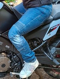 Jeans moto da donna