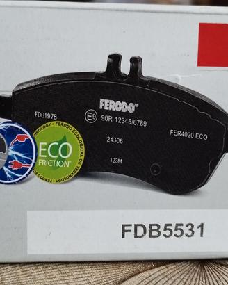 Coppia pasticche freno marca Ferodo