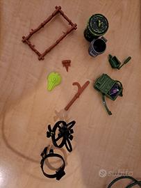 accessori TNMT tartarughe ninja anni 80