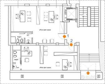 Immobile di 42 m² con 2 locali a Reggio Emilia