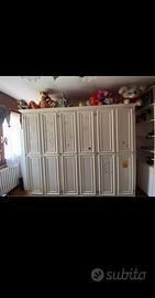 Armadio 6 ante con comodino