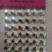 Rotolo strass colore oro decorazione matrimoni ecc